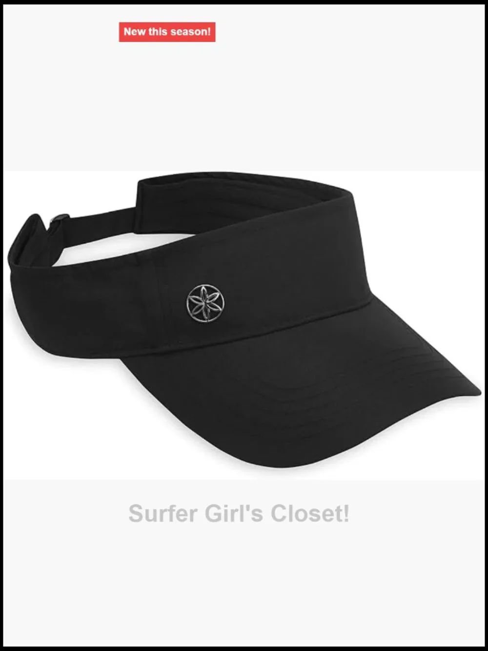 Performance Fitness Visor with Moisture-Wicking Sweatband